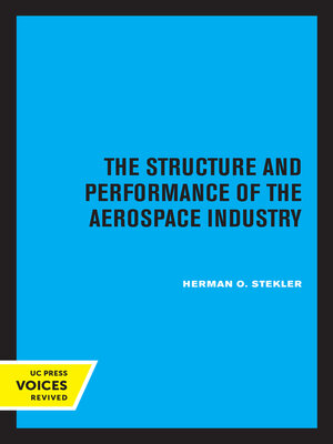 cover image of The Structure and Performance of the Aerospace Industry